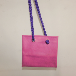 cartera rosa descartes marroquineria recuperados