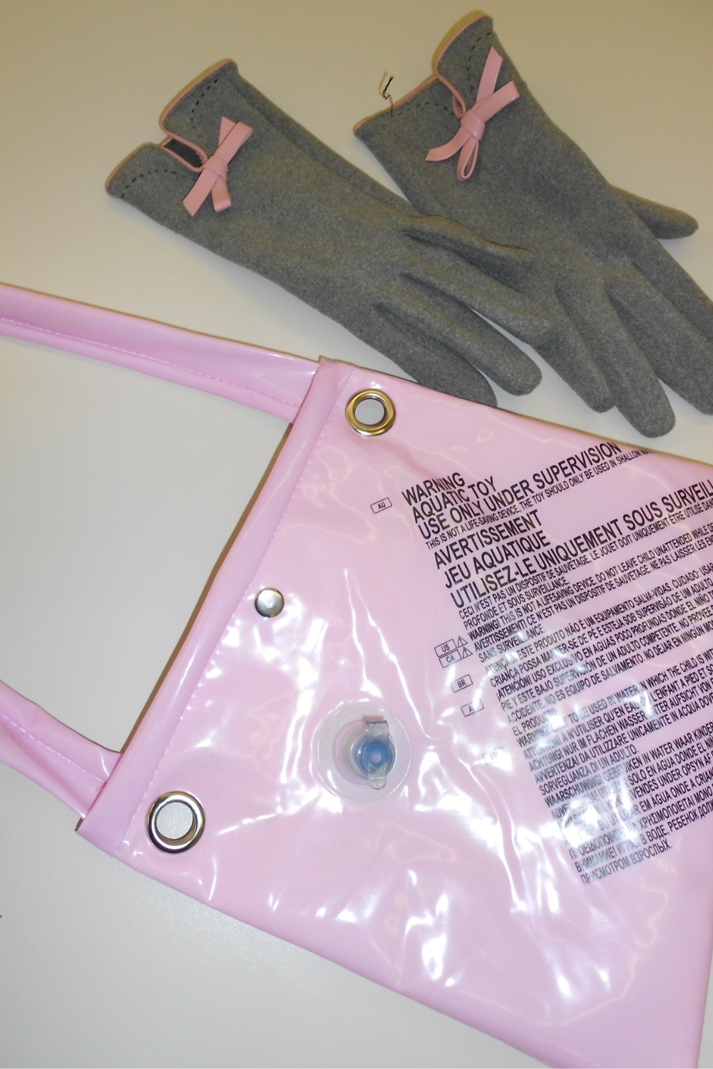 bolso reciclado rosa