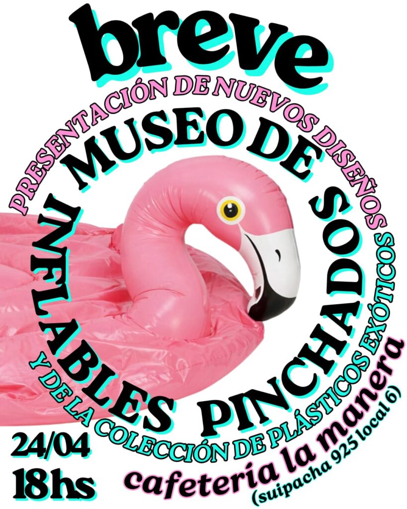 invitacion al museo de inflables pinchados de breve en la manera